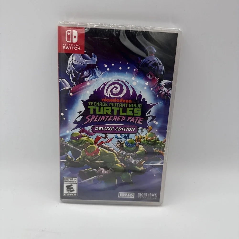 SEALED TMNT: Splintered Fate Deluxe Switch Game NEW‎